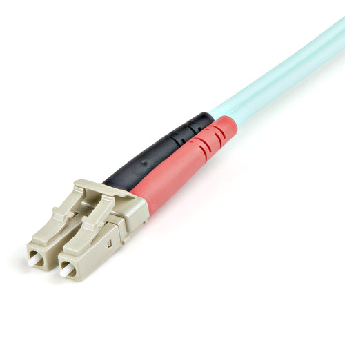 1M MULTIMODE FIBER OPTIC CABLE OM3 LC/LC 50/125 LSZH FIBER CABLE