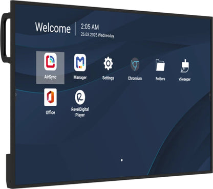 43IN 4K COMMERCIAL DISPLAY 500NITS 5000:1 8GB RAM/32GB STORAGE