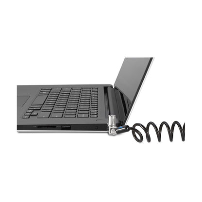 SLIM N17 2.0 PORTABLEKEYED KD LAPTOP LOCK FOR WEDGE-SHAPED SLOTS