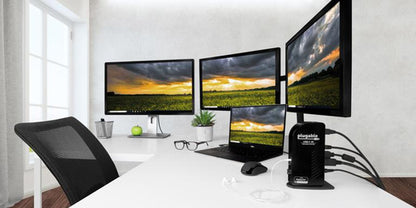 PLUGABLE UD-ULTC4K USB-C 4K TRIPLE DISPLAY DOCK W/ PD