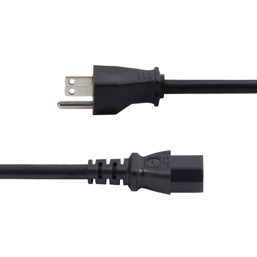 8FT COMPUTER POWER CORD NEMA 5-15P TO C13 13A 125V