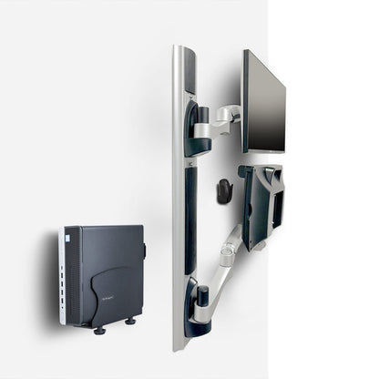 WALL MOUNT WORKSTATION - WITH DESKTOP PC WALL MOUNT-BRACKET