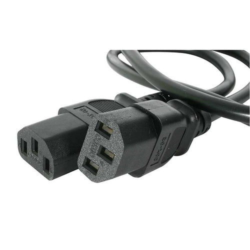 6FT COMPUTER POWER CORD NEMA 5-15P TO DUAL C13 AC POWER CABLE