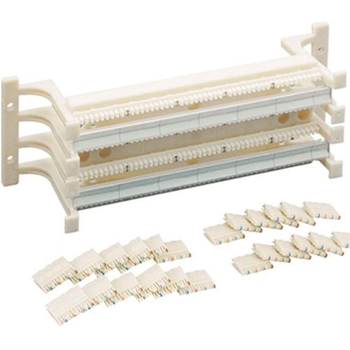110 WIRING BLOCK W/ FT KIT- 100-PAIR- 5e