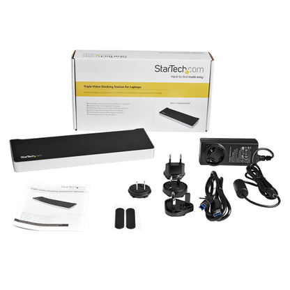 USB 3.0 DOCKING STATION UNIVERSAL TRIPLE MONITOR HDMI DP