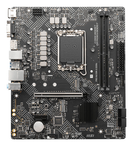 PRO H610M-G DDR4 MATX MOTHERBOARD DDR4