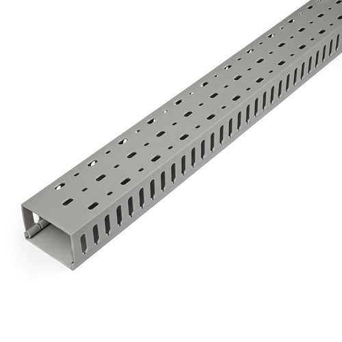 SLOTTED CABLE RACEWAY W/ COVER OPEN SLOT CABLE MANAGEMENT DUCT