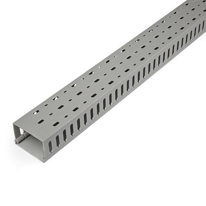 SLOTTED CABLE RACEWAY W/ COVER OPEN SLOT CABLE MANAGEMENT DUCT