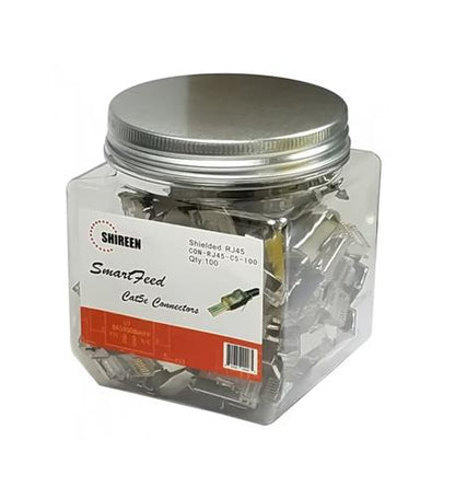 18187 SHIREEN, CAT5E, RJ45 CON, 100PK