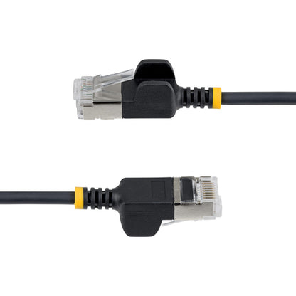 ULTRA SLIM CAT6A CABLE BLACK SLIM RJ45 FTP PATCH CABLE (N6APATSTP34BKS-14FT)