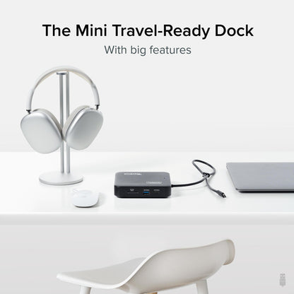 PLUGABLE USB-C DUAL HDMI DOCK 7 PORT USB-C HUB DUAL HDMI DOCK