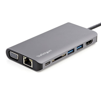 USB C MULTIPORT ADAPTER 100W PD USB C TO HDMI VGA MINI TRAVEL DOCK