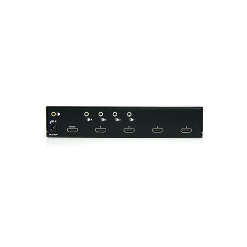 4 PORT HDMI SPLITTER AMPLIFIER HDCP VIDEO SIGNAL SPLIT ANPLIFY
