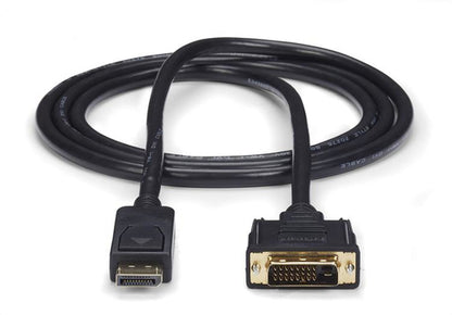 6FT DISPLAYPORT TO DVI CABLE DP 1.2 TO DVI ADAPTER/CONVERTER CORD