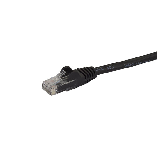 6FT BLACK CAT6 ETHERNET CABLE SNAGLESS RJ45 UTP PATCH CABLE CORD