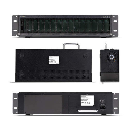 15-SLOT MEDIA CONVERTER CHASSIS UNMANAGED 19IN RACKMOUNT TAA