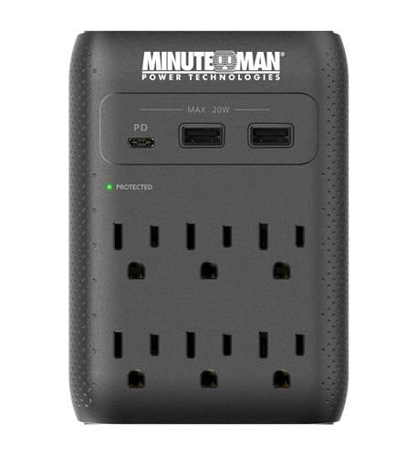Surge Wall Tap, 2160J, USB Charger