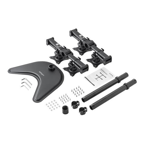QUAD MONITOR STAND DESK MOUNT ERGONOMIC VESA MOUNT DISPLAY STAND