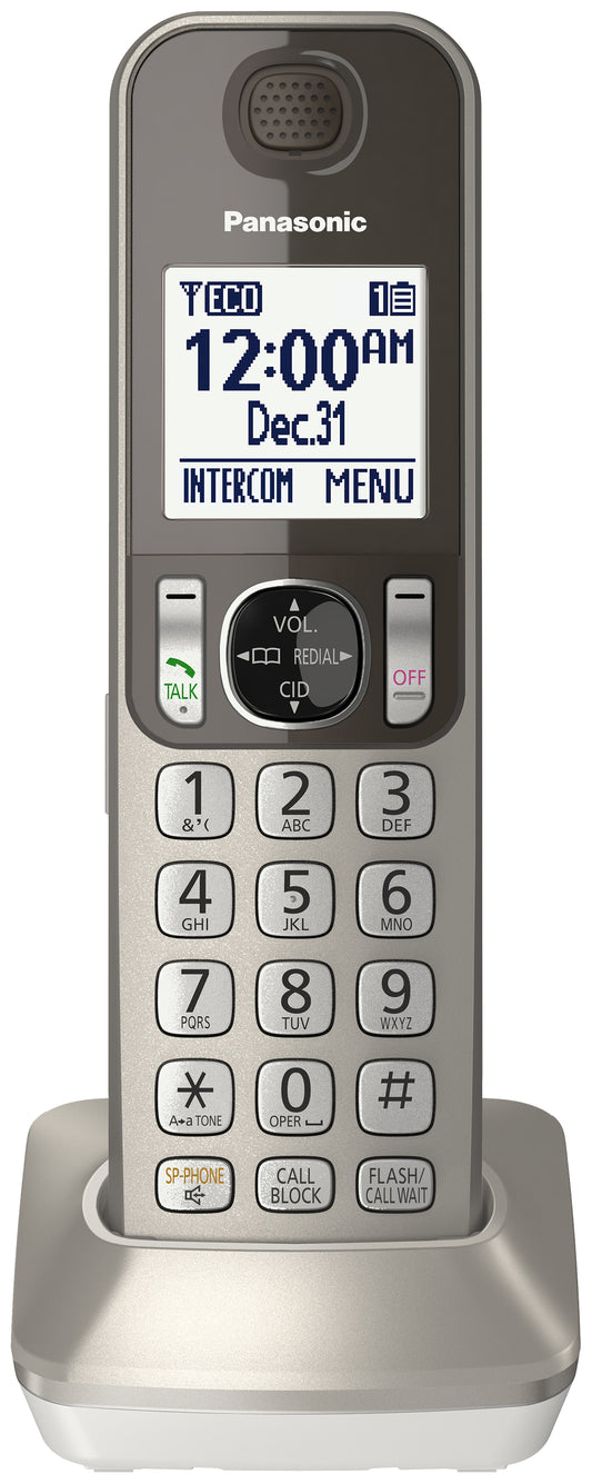Extra Handset for KX-TGF3xx in Champagne