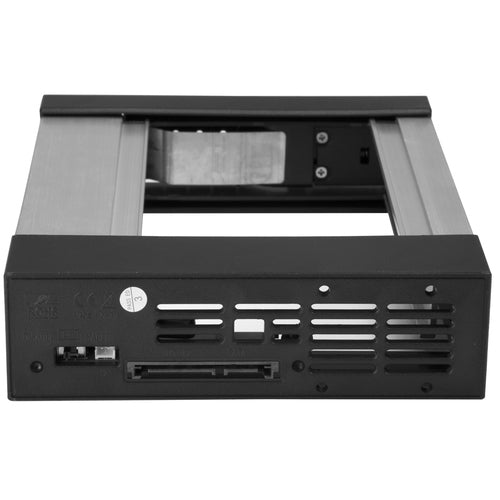 HARD DRIVE BAY MOBILE RACK SATA SAS HDD 5.25 TRAYLESS ADAPTER