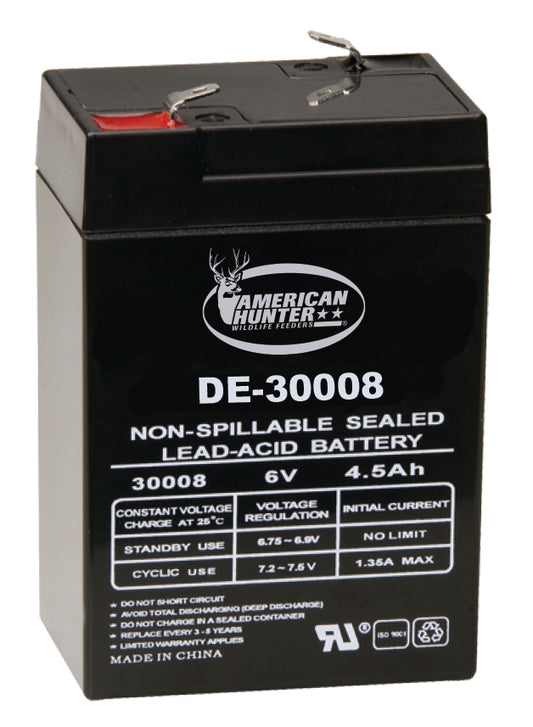 6V 4.5 AMP HR RECHARGEABLE BATTERY