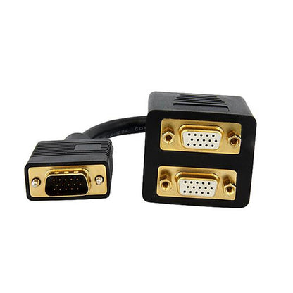 1FT VGA SPLITTER CABLE VGA TO 2X VGA