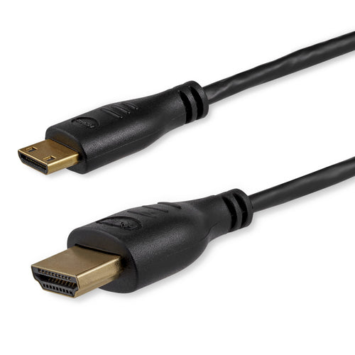 3FT MINI HDMI TO HDMI CABLE M/M HIGH SPEED SLIM HDMI ADAPTER/CORD
