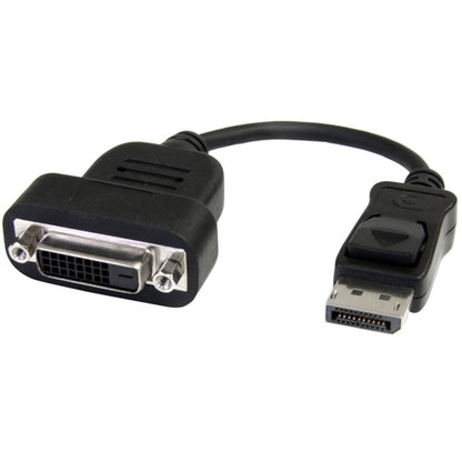 DISPLAYPORT TO DVI ADAPTER - DP 1.2 TO DVI-D VIDEO CONVERTER DONGLE (DP2DVIS)