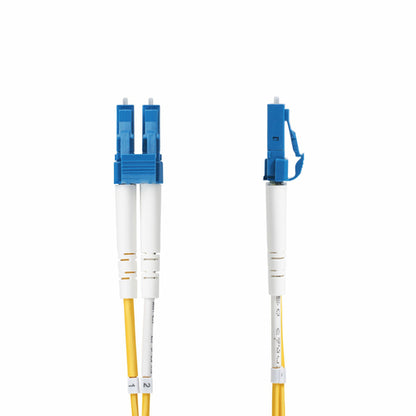 LC/LC SINGLE MODE FIBER CABLE OS2/UPC/DUPLEX/LSZH