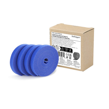 60 FT. CUT-TO-SIZE HOOK AND LOOP CABLE TIE - 0.5IN WIDE