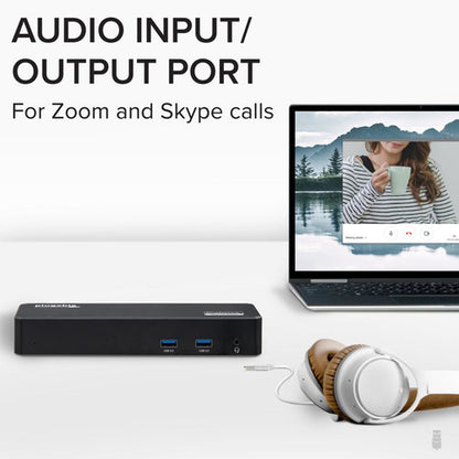 PLUGABLE UD-3900PDZ USB C TRIPLE DISPLAY DOCK W/ PD