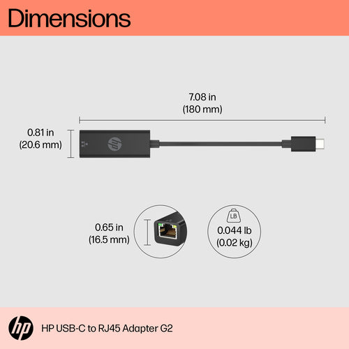 USBC TO RJ45 ADAPTER G2