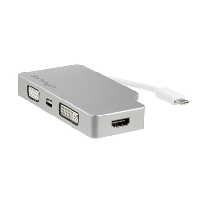 USB C MULTIPORT VIDEO ADAPTER DONGLE W/MDP HDMI VGA DVI CONVERTER