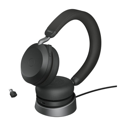 EVOLVE2 75 USB-C UC STEREO STAND BLACK
