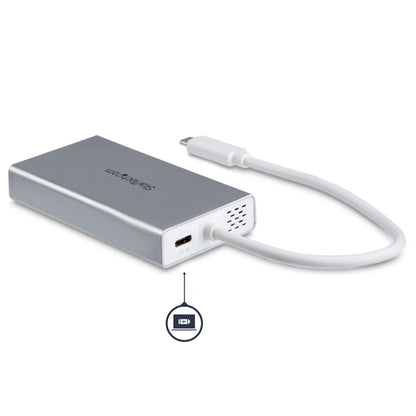 USB C MULTIPORT ADAPTER 60W PD 4K HDMI USB HUB MINI TRAVEL DOCK