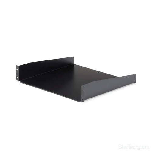 BLACK STANDARD UNIVERSAL SERVER RACK CABINET SHELF
