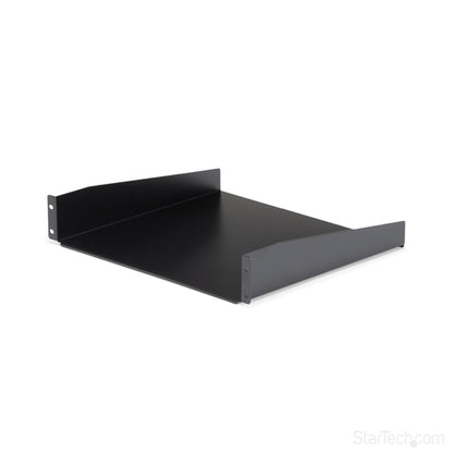 BLACK STANDARD UNIVERSAL SERVER RACK CABINET SHELF