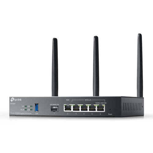 OMADA AX3000 WF6 GIG VPN ROUTER OMADA AX3000 WI-FI 6 GIG VPN ROUTER (ER706W)
