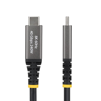 6FT ACTIVE USB4 CABLE BLACK USB-C CABLE/8K60/DP2.1/240W/40GBPS