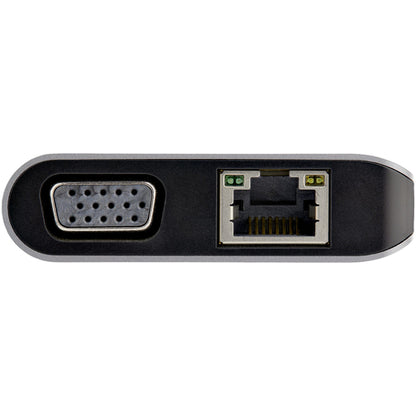 USB C MULTIPORT ADAPTER 100W PD USB C TO HDMI VGA MINI TRAVEL DOCK