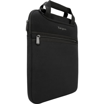 VERTICAL SLIPCASE WITH HIDEAWAY HANDLES FOR NOTEBOOK BLACK 12IN