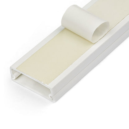 WALL CABLE RACEWAY W/ ADHESIVE CABLE MANAGEMENT POWER CORD HIDER