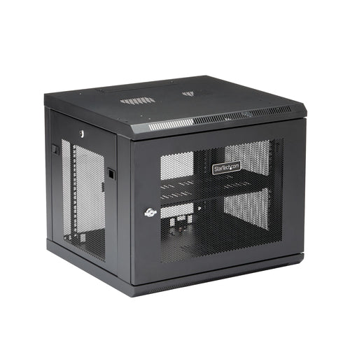 WALL MOUNT NETWORK SWITCH CABINET 9U SERVER RACK ENCLOSURE