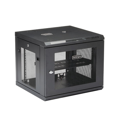 WALL MOUNT NETWORK SWITCH CABINET 9U SERVER RACK ENCLOSURE