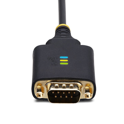 13FT 2-PORT USB SERIAL CABLE - USB TO DUAL DB9 RS232 ADAPTER