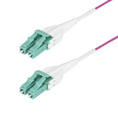 OM4 LC/LC MULTIMODE FIBER CABLE UNIBOOT/OFNR RISER/100G - 50/125