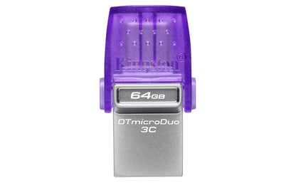 64GB DATATRAVELER MICRODUO 3C 200MB/S DUAL USB-A + USB-C