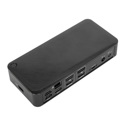 USB-C UNIVERSAL DV4K DOCKING STATION W/ 100W POWER DELIV BLACK