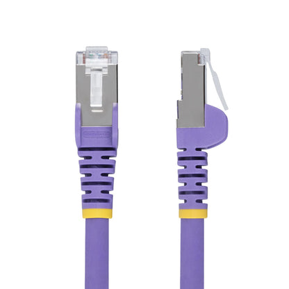 CAT6A ETHERNET CABLE - PURPLE 10GBE S/FTP LSZH 100W POE
