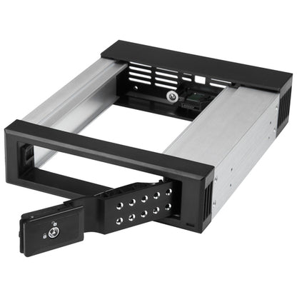 HARD DRIVE BAY MOBILE RACK SATA SAS HDD 5.25 TRAYLESS ADAPTER